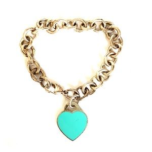 Tiffany & Co. Blue Heart Bracelet